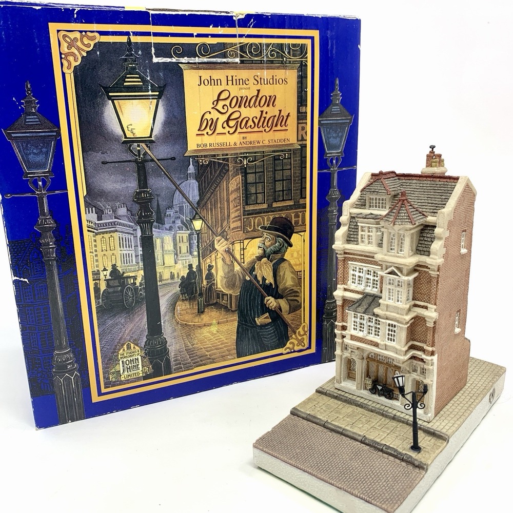 London by Gaslight John Hine Studios Piccadilly Chambers House w Box Tested